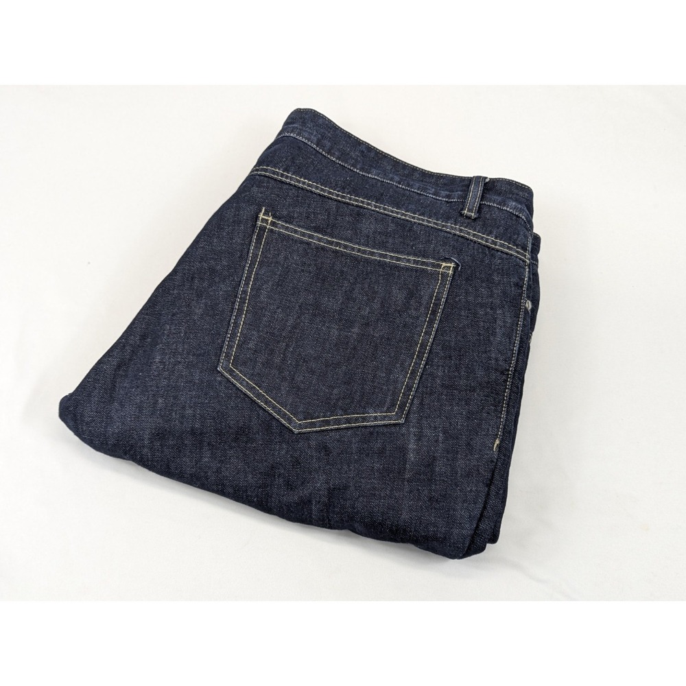 Fastway 191 Motorcycle Jeans Mens 42x34 Reinforced Safetech Blue Denim Dark Wash